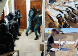 Rede de drones usada para transportar droga entre Marrocos e Espanha é desmantelada