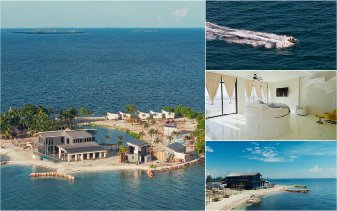 Reggie Bullock apresenta a sua ilha de luxo no Belize avaliada em 9 milhões de euros