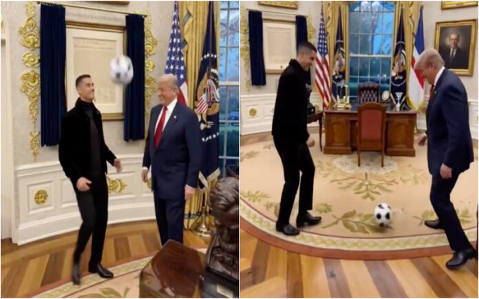 Trump-recorre-a-Inteligencia-Artificial-para-dar-toques-com-Cristiano-Ronaldo