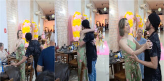 Dador de medula faz surpresa emocionante a mulher que recebeu transplante