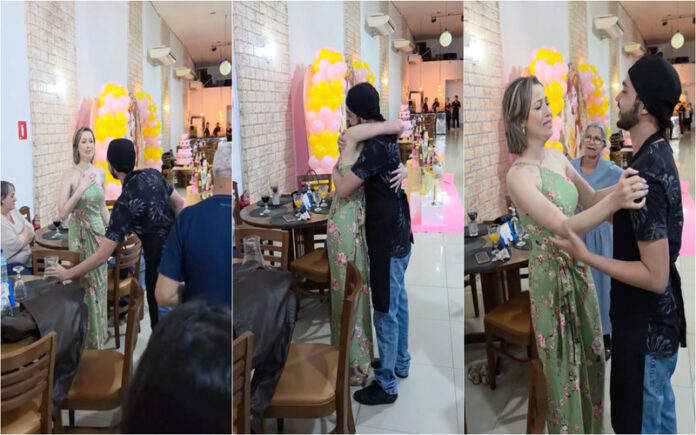 Dador de medula faz surpresa emocionante a mulher que recebeu transplante