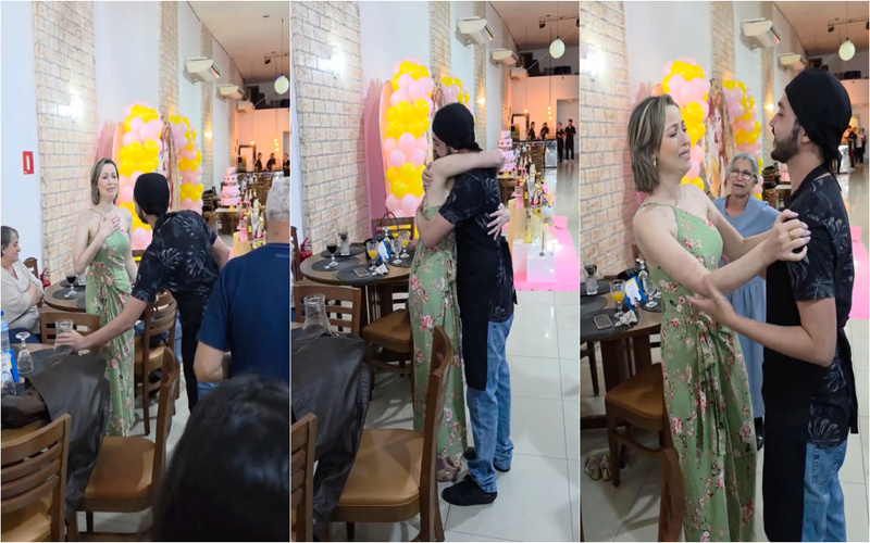 Dador de medula faz surpresa emocionante a mulher que recebeu transplante