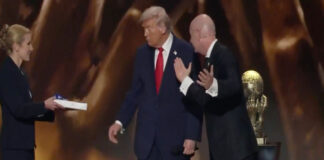 FIFA surpreende ao distinguir Donald Trump com novo prémio da paz