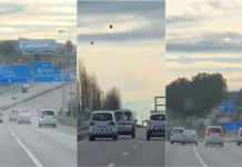 Fuga na A1 acaba com carrinha furtada bloqueada pela PSP em Gaia