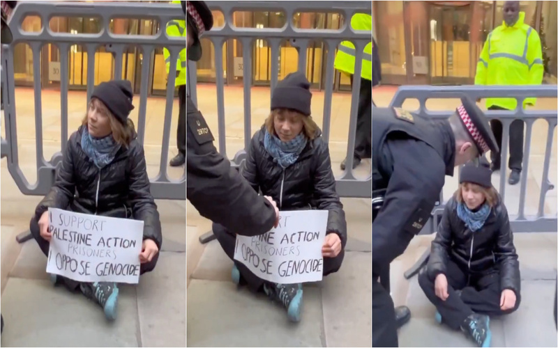 Greta Thunberg Detida em Protesto Pró Palestina no Centro de Londres