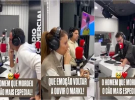 Nuno Markl emociona ouvintes ao regressar à rádio a partir do hospital