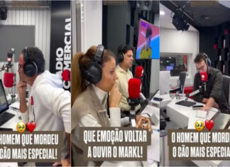 Nuno Markl emociona ouvintes ao regressar à rádio a partir do hospital