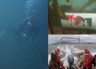 Presépios subaquáticos levam o Natal ao fundo do mar na Galiza