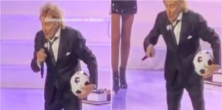 Rod Stewart interrompe concerto e repreende fã em Atenas