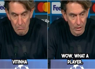 Treinador do Tottenham aponta Vitinha como futuro Bola de Ouro