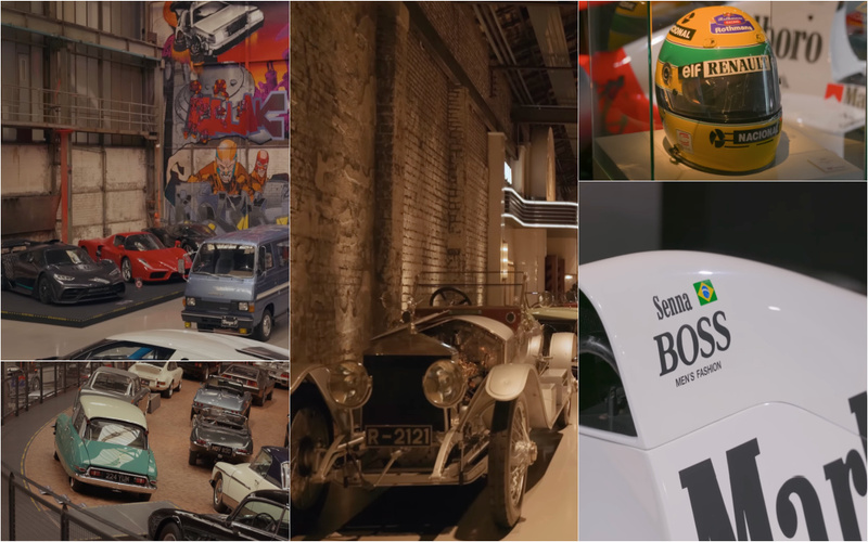 Visita à maior coleção privada de automóveis da Europa