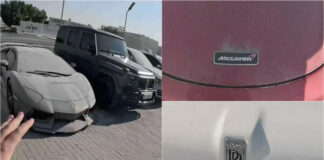 YouTuber português explora o maior cemitério de carros de luxo no Dubai