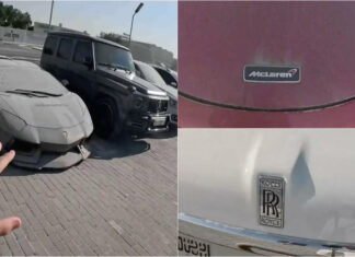 YouTuber português explora o maior cemitério de carros de luxo no Dubai