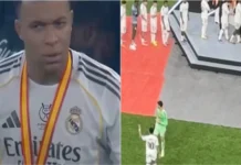 Atitude de Mbappé após clássico gera polémica em Espanha