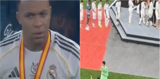 Atitude de Mbappé após clássico gera polémica em Espanha
