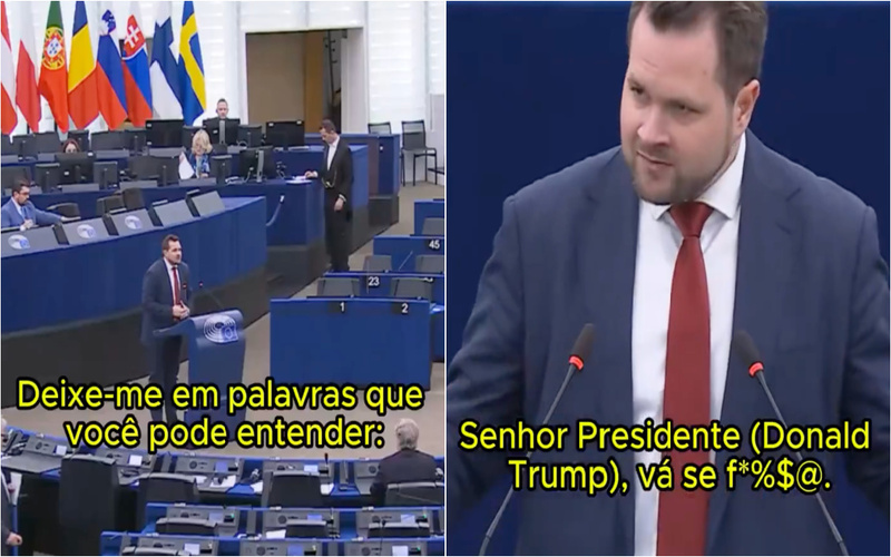 Eurodeputado dinamarquês insulta Trump durante debate no Parlamento Europeu