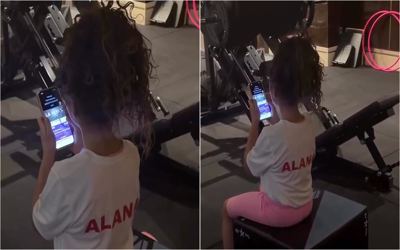 Filha de Cristiano Ronaldo encanta ao cantar clássico do filme Titanic