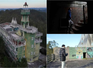 Hotel de luxo abandonado em Portugal revela cenário de decadência