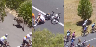 Jay Vine sofre fratura após choque inesperado no Tour Down Under