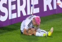 Panenka falhada e lesão tornam lance insólito viral no futebol sul-americano