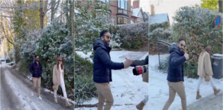 Rúben Amorim surge descontraído em Manchester após saída do United