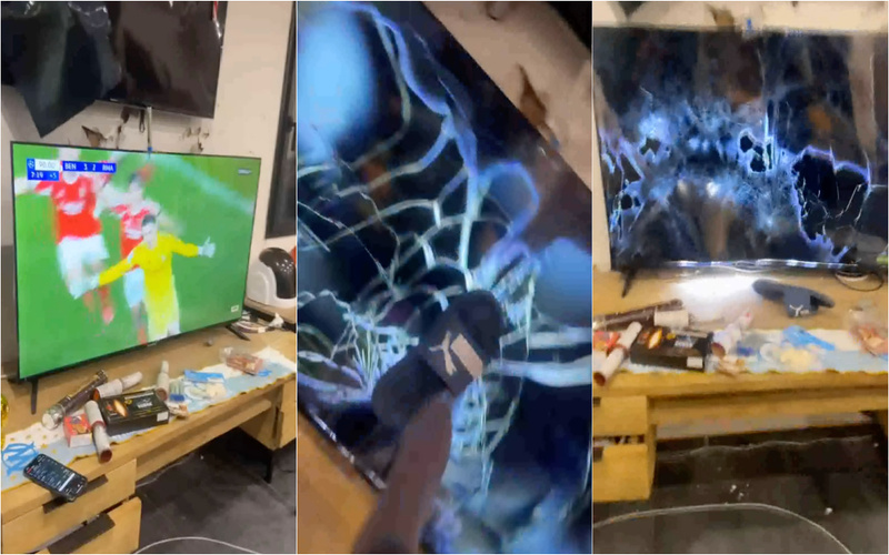 Adepto do Marselha reage de forma extrema ao golo de Trubin