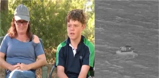 Adolescente de 13 anos salva família após horas no mar