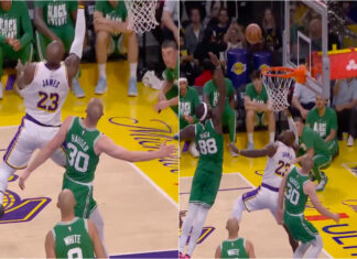 Neemias Queta brilha frente aos Lakers e trava LeBron James