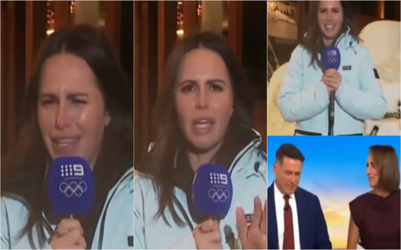 Repórter australiana torna-se viral após direto insólito