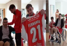 Ricardo Horta surpreende adepto do Braga em recuperação de grave acidente