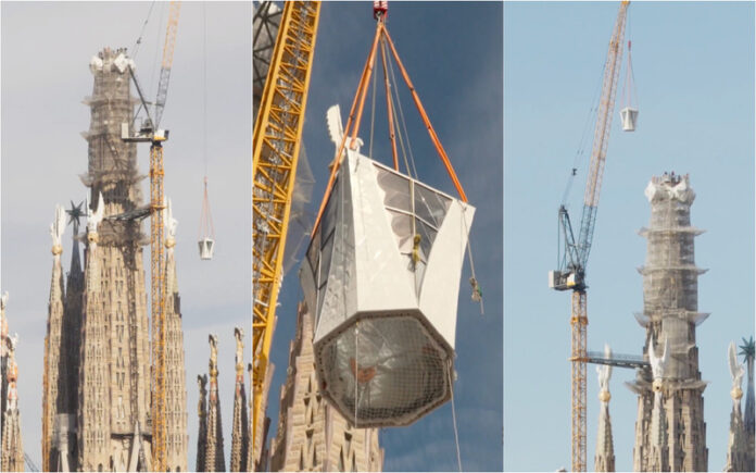Sagrada Família atinge altura máxima 144 anos após início da obra
