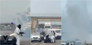 Tentativa de assalto a carro blindado termina em tiroteio em Itália