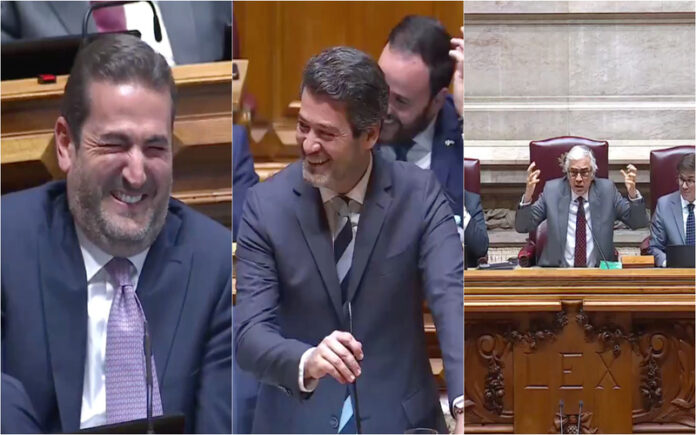 Aguiar-Branco quebra tensão no Parlamento com momento inesperado