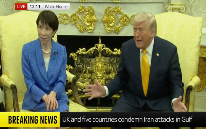 Comentário de Trump sobre Pearl Harbor cria momento tenso com líder japonesa