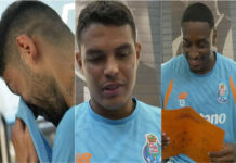 FC Porto celebra Dia do Pai com momentos emotivos para jogadores