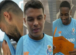 FC Porto celebra Dia do Pai com momentos emotivos para jogadores