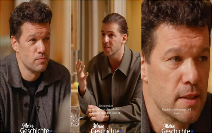 Michael Ballack fala pela primeira vez sobre a perda do filho em Portugal
