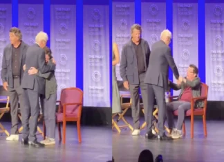 Final de Shrinking emociona com encontro entre Harrison Ford e Michael J. Fox