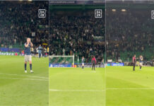 Gyökeres agradece adeptos do Sporting em regresso emotivo a Alvalade