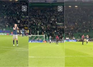 Gyökeres agradece adeptos do Sporting em regresso emotivo a Alvalade