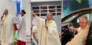 Padre vence sorteio de carro na própria paróquia e gera polémica