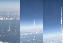 Passageiros captam lançamento histórico da Artemis II rumo à Lua