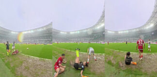 Rasteira a árbitra gera polémica e críticas na Turquia