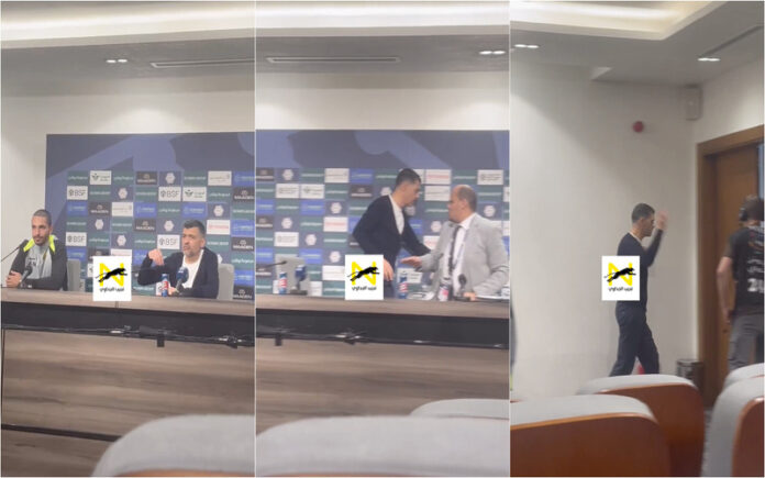 Sérgio Conceição abandona conferência após pergunta sobre o futuro