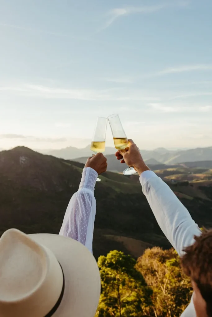 Férias românticas em paraísos para criar memórias