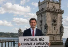André Ventura gera polémica nas redes sociais com mensagem sobre corrupção em Portugal