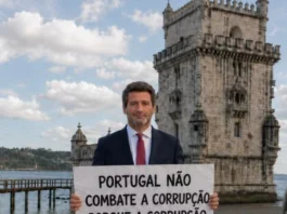 André Ventura gera polémica nas redes sociais com mensagem sobre corrupção em Portugal