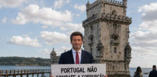 André Ventura gera polémica nas redes sociais com mensagem sobre corrupção em Portugal