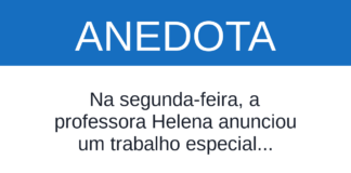 Anedota: O Joãozinho apareceu na escola com uma invenção misteriosa Capa de Anedota: O Joãozinho apareceu na escola com uma invenção misteriosa