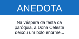 Anedota: O Padre António investigou o desaparecimento do bolo Capa de Anedota: O Padre António investigou o desaparecimento do bolo